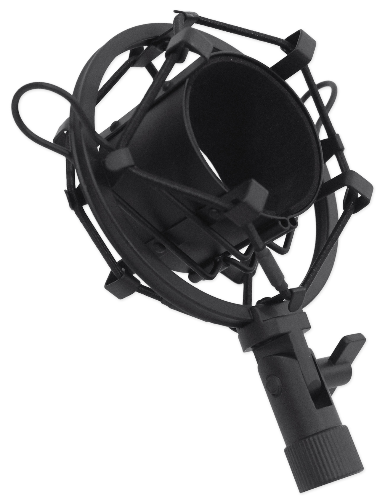 Rockville RCM02 Studio Recording Condenser Microphone Mic+Boom Arm+Desk Clamp