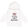 thumbnail image 2 of Inktastic I'm Going to Be a Big Brother Toddler Hoodie, 2 of 4