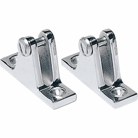 Cp Chrome Laboratory Deck - Taylor Chromed Zamak Deck Hinges, Sold as Pair