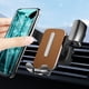 thumbnail image 3 of Soporte de teléfono para coche con abrazadera de gravedad fácil de 360 ​​grados, apto para rejilla de ventilación. marrón, 3 of 7
