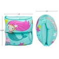 thumbnail image 3 of Bluescape Mermaid Inflatable Printed Kids Armbands for Swimming and Floating, Ages 3 to 6, Unisex, 3 of 5