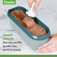 thumbnail image 4 of Tarro para helado Tovolo Glide-A-Scoop, reutilizable, 1,5 L, color azul marino, 4 of 6