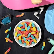 Trolli Crawlers Sour Brite Gummi Candy Party Size 40 oz