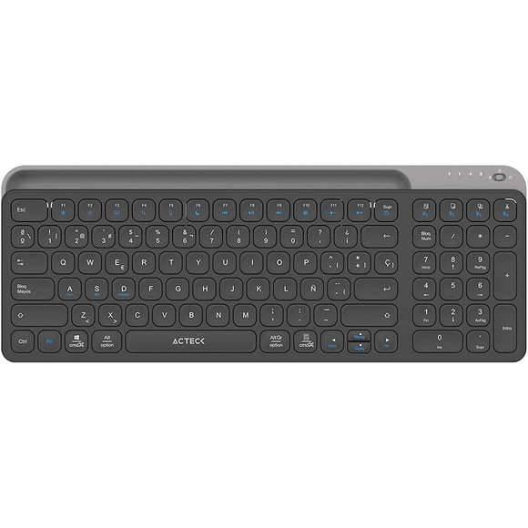 Teclado Multidispositivo ACTECK INSPIRE TREK TI747 Inalambrico USB 2.4 MHz + BT 5.1 Tamaño 98%