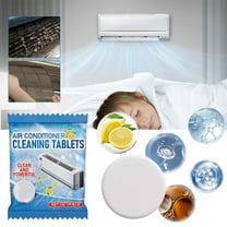 Sltwyw 3/5pc AC Cleaning Tablet Kit - HVAC System Maintenance for Odor Removal Descaling Coils Mold Prevention Home Use