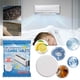 thumbnail image 1 of Pastillas de limpieza de aire acondicionado | Desodorizante Limpiador descalcificador para aire acondicionado Deshumidificador Humidificador Refrigerador | Mantenimiento Interior | Paquete de, 1 of 1