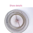 thumbnail image 3 of Maoww Lobster Mesh Fishing Net Prawn Crab Cage Folding Trap Net Foldable Metal Wire Fish Shrimp Basket, 3 of 8