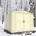 thumbnail image 4 of Duramax 8x8 DuraMate Outdoor Storage Shed with Foundation Kit, 4 of 17