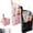 Black+Pink, variant on Waterproof Standing Toiletry Bag, Portable Lightweight Travel Toiletry Bag, EVA large-capacity travel cosmetic bag, Foldable Clear Hanging Travel Toiletry Bag Cosmetic Organiser Storage (white Gray)