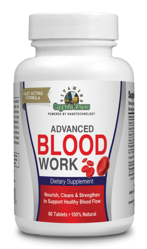 Blood Works 60 Tablets Improves Circulation 100 Natural Dietary 