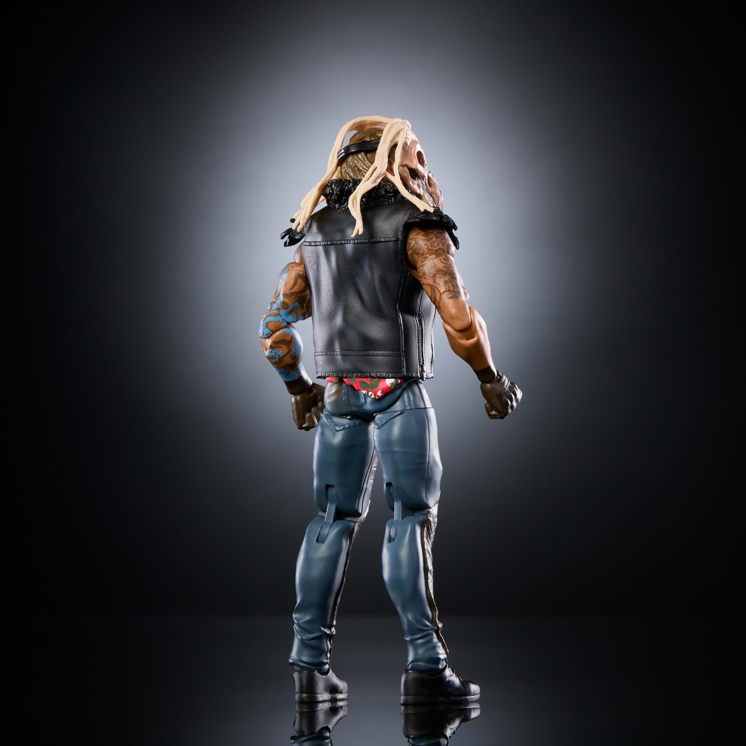 Figurine d’action WWE Elite Dexter Lumis, série #119, objet de collection 6 pouces avec articulation et accessoires