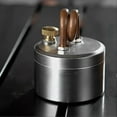 thumbnail image 3 of Mini alcohol stove outdoor portable solid shell strong safety alcohol stove camping windproof card type small, 3 of 5
