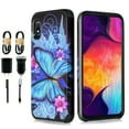 thumbnail image 2 of ~Value Pack~ for Samsung Galaxy A10E Case Phone Case Shock Proof Edges Hybrid Hard Back Slim Bumper Cover, 2 of 4