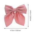 thumbnail image 3 of 6 Pcs Pinces à Cheveux Nœud Barrettes Nœud pour Femmes Accessoires Cheveux, 3 of 7