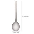 thumbnail image 4 of Graflsoa Lightweight Titanium Camping Spoon for Outdoor Adventures, Silver, 7.2 Inches, 1.2 oz, Durable & Portable, 4 of 6