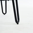 thumbnail image 6 of Vintage Brown Bar Stools with Anti - Slip Caps / Stable Seating for Home Bars, 6 of 6