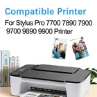 9 Pack T5961 T5962 T5963 T5964 T5967 T5968 T5969 Ink Cartridge for Stylus Pro 7700 7890 7900 9700 9890 9900 Printer (9-Pack)
