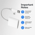 thumbnail image 7 of SD Card Reader for iPhone 17 16 15 Pro Max Adapter USB C Compatible with Samsung Digital Camera Micro SD Memory Stick Lightning for Apple for iPad Android Transfer to Computer Flash Drive Accessories, 7 of 7