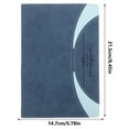 thumbnail image 2 of WRISTBIQUE Agenda Notepad Navy Delicate Design Home Use 1Pack 8.45X5.78X0.79In, 2 of 8