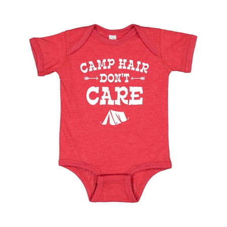 

Inktastic Camp Hair Tent Gift Baby Girl Bodysuit