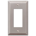 thumbnail image 1 of Placa de pared Amerelle Century Single Rocker de acero niquelado, 1 of 4