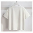 thumbnail image 6 of Kawaii Kuromi Short Sleeves Skirt Suit Preppy Style T-shirt Pleated Skirt Student Fashion Trend  Uniform, 6 of 8
