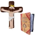 thumbnail image 1 of 1/2 Uds nuevo juguete de peluche de Jesús figura de peluche religiosa de Cristo muñeco de peluche educativo para niños figura suave regalo para niños creyente, 1 of 1