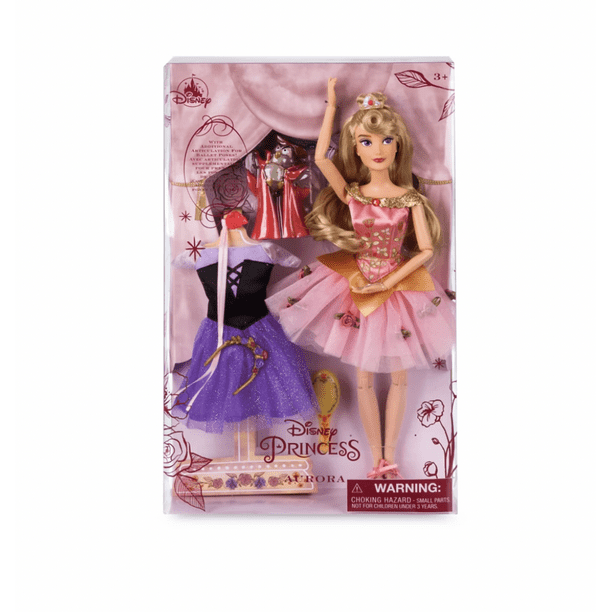 Maestro Scheiden waar dan ook Disney Store Princess Aurora Ballet Doll 11 1/2'' New with Box - Walmart.com
