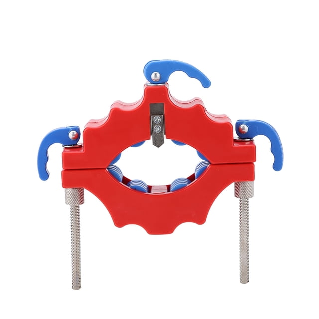Cortador de botellas de vidrio, cerveza y vino, herramienta para cortar botellas, ideal para manualidades (rojo)