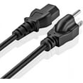 thumbnail image 2 of [UL Listed] OMNIHIL 8 Feet Long AC Power Cord Compatible with VANKYO LEISURE 510 Projector, 2 of 3