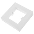 thumbnail image 1 of COMPUKAS 10Pcs Decorative Switch Plates Square Design for Wall Outlet Concealment and Safety, 1 of 7