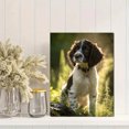 thumbnail image 2 of English Springer Spaniel Puppy Canvas Print, Cute Pet Wall Art for Living Room Bedroom Office Nursery Kitchen Dining Room Hallway Decor, 2 of 8
