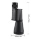 thumbnail image 4 of Monocular de observación de aves al aire libre BAK4 Prisma Lente óptica a prueba de agua Telescopio HD de largo alcance 12X45 Vogacara OD000532-03B, 4 of 7