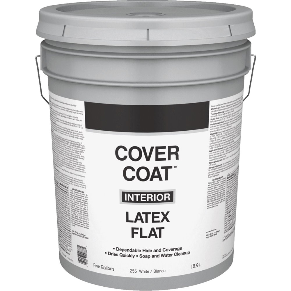Cover Coat Latex Flat Interior Wall Paint