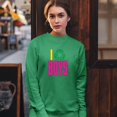 thumbnail image 4 of I Recycle Boys Puff Print Sweatshirt Funny Dating App Humor Single Independent Heart Breaker Relationship Crewneck, 4 of 7