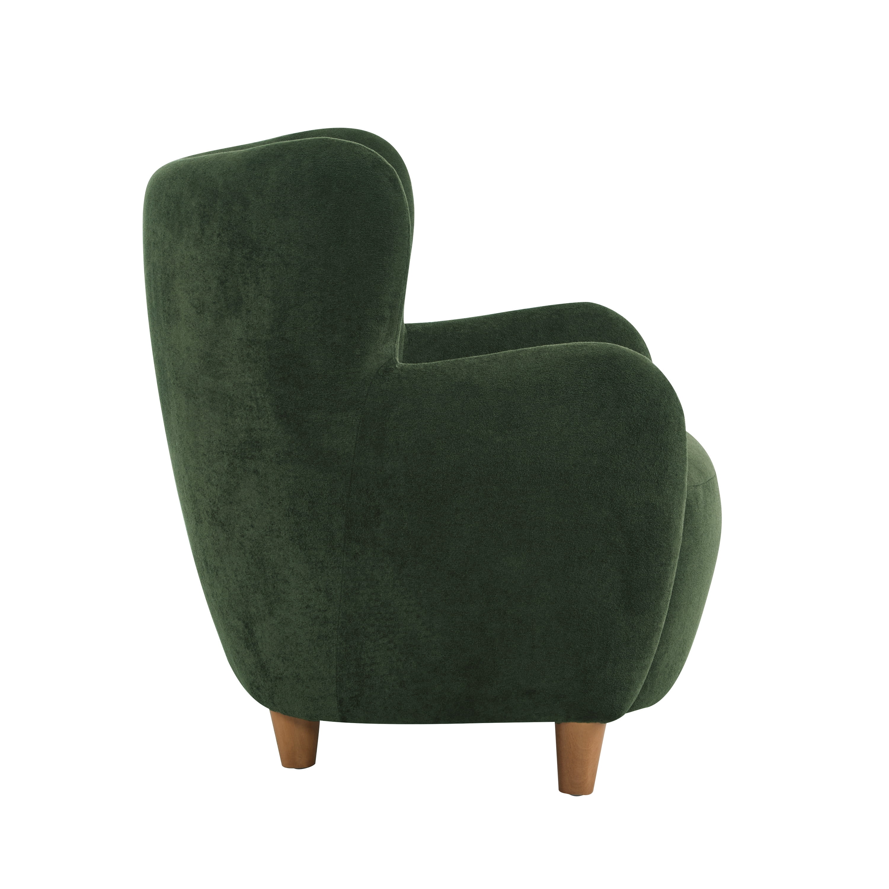 Noble House Lucia Wingback Armchair,Light Teak