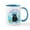 White/Blue Inside, variant on CafePress - Scottish Terrier Bubble Bath Mug - 11 oz Ceramic Mug - Novelty Coffee Tea Cup
