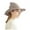 Beige, variant on Helii Women's Halloween Witch Hats Wool Knitted Wide Brim Foldable Hat for Party Festival Accessory 56*58cm Adult Universal for Women Black