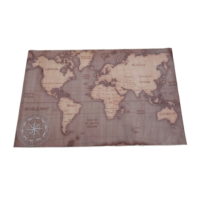 Tapete Decorativo para Sala Estilo Nórdico ilios innova Mapa 160x200cm