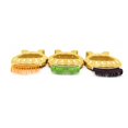 thumbnail image 3 of JUST CLEARANCE Pet Clearance 2 Packs Comfortable Pet Hair Trimmer Comb Elegant Hair Removing Shell Comb Portable Dog Cat Grooming Dressed Hair Comb Grooming Tool, 3 of 6