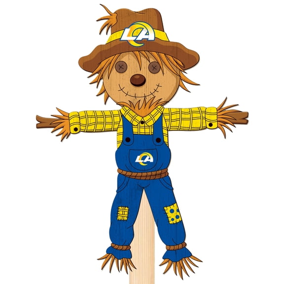 Los Angeles Rams 12" Scarecrow Yard Stake