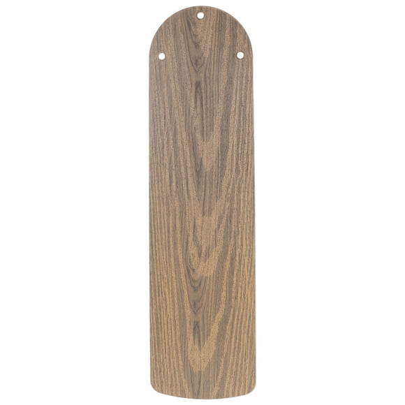 Aspa de ventilador de techo: Aspa de repuesto de plástico con diseño de veta de madera. Accesorio fácil de instalar para el hogar, la oficina, la escuela y la industria.