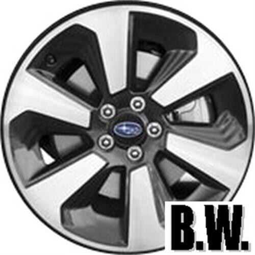 17in Wheel for SUBARU FORESTER 2017-2018 BLACK Reconditioned Alloy Rim