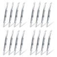 thumbnail image 1 of 16 Pieces Precision Soldering Tweezer ESD Anti-Static Industrial Electronic Tweezers Tool Set for Jewelry Makeing Craft, 1 of 5