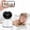 White, variant on Oggfader House Cameras 2 Million Security Camera 1080P High-definition Tuya Remote Control 360 Pan Tilt Wifi Indoor Wireless Monitoring Camera Two Way Audio And Automatic Tracking,White,15*9*8.5cm