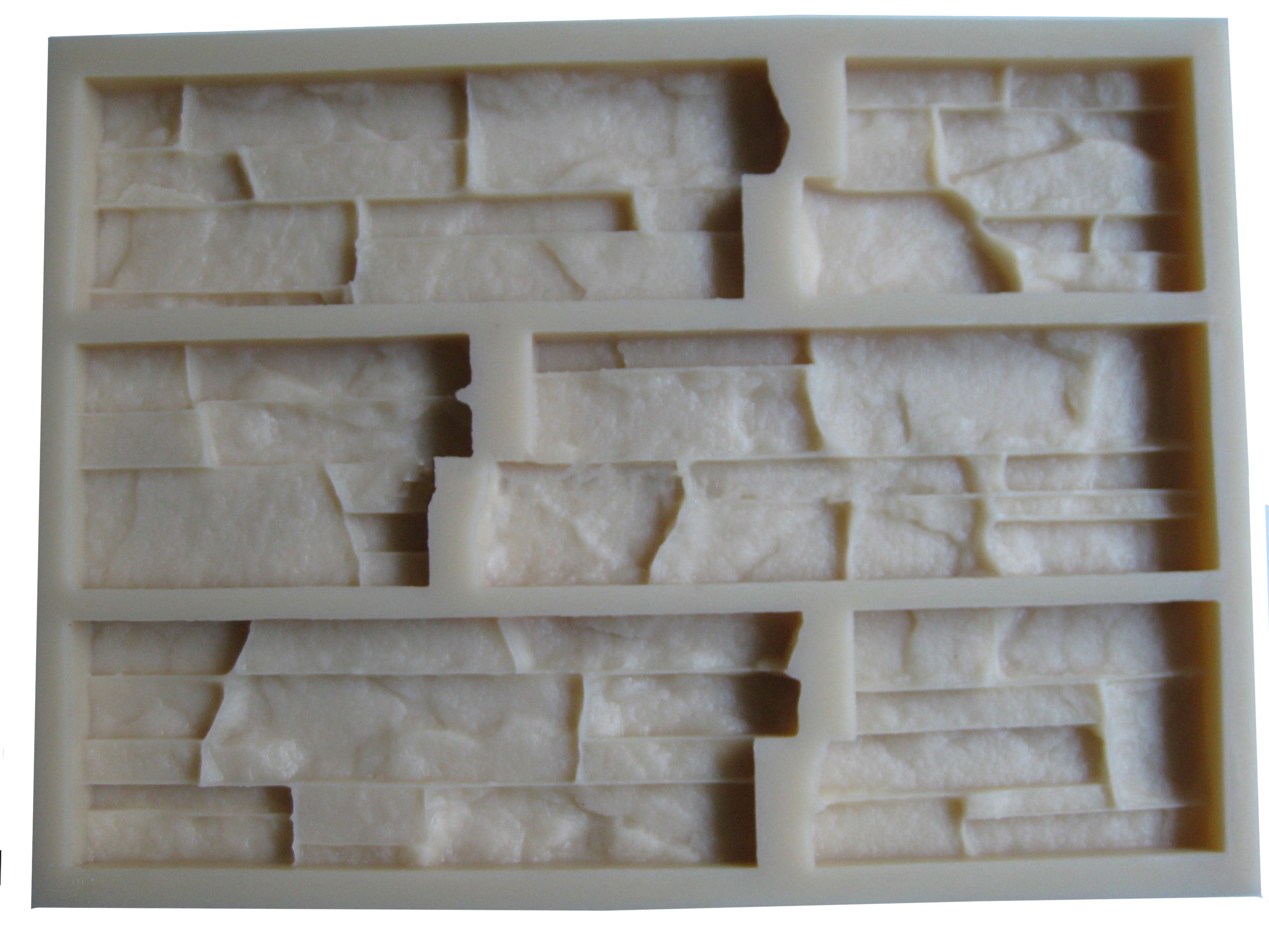 Memorial plaque plastic mold plaster concrete mould 10" x 3/4" thick 