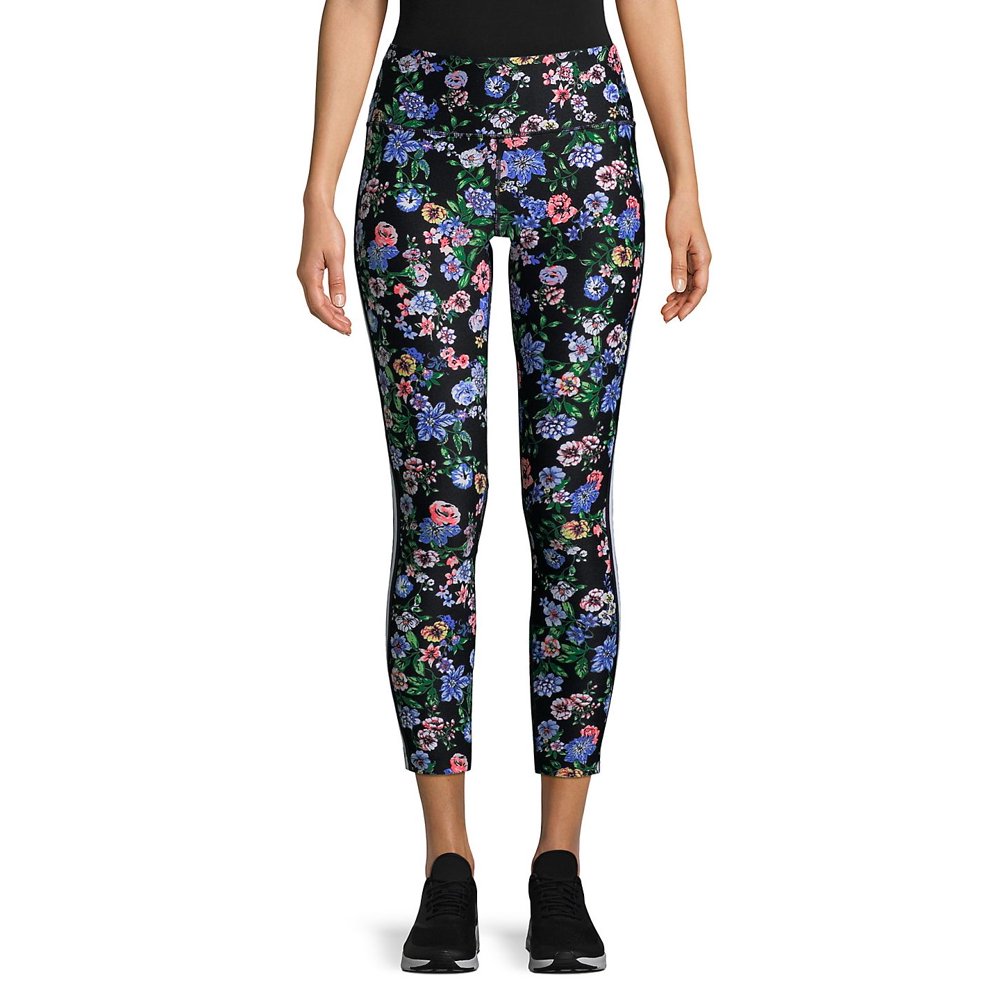 Calvin Klein Performance - Calvin Klein Floral Stretch Leggings - Walmart.com - Walmart.com