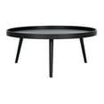 thumbnail image 4 of SAFAVIEH Fritz Modern Round Tray Top Coffee Table, Black, 4 of 8