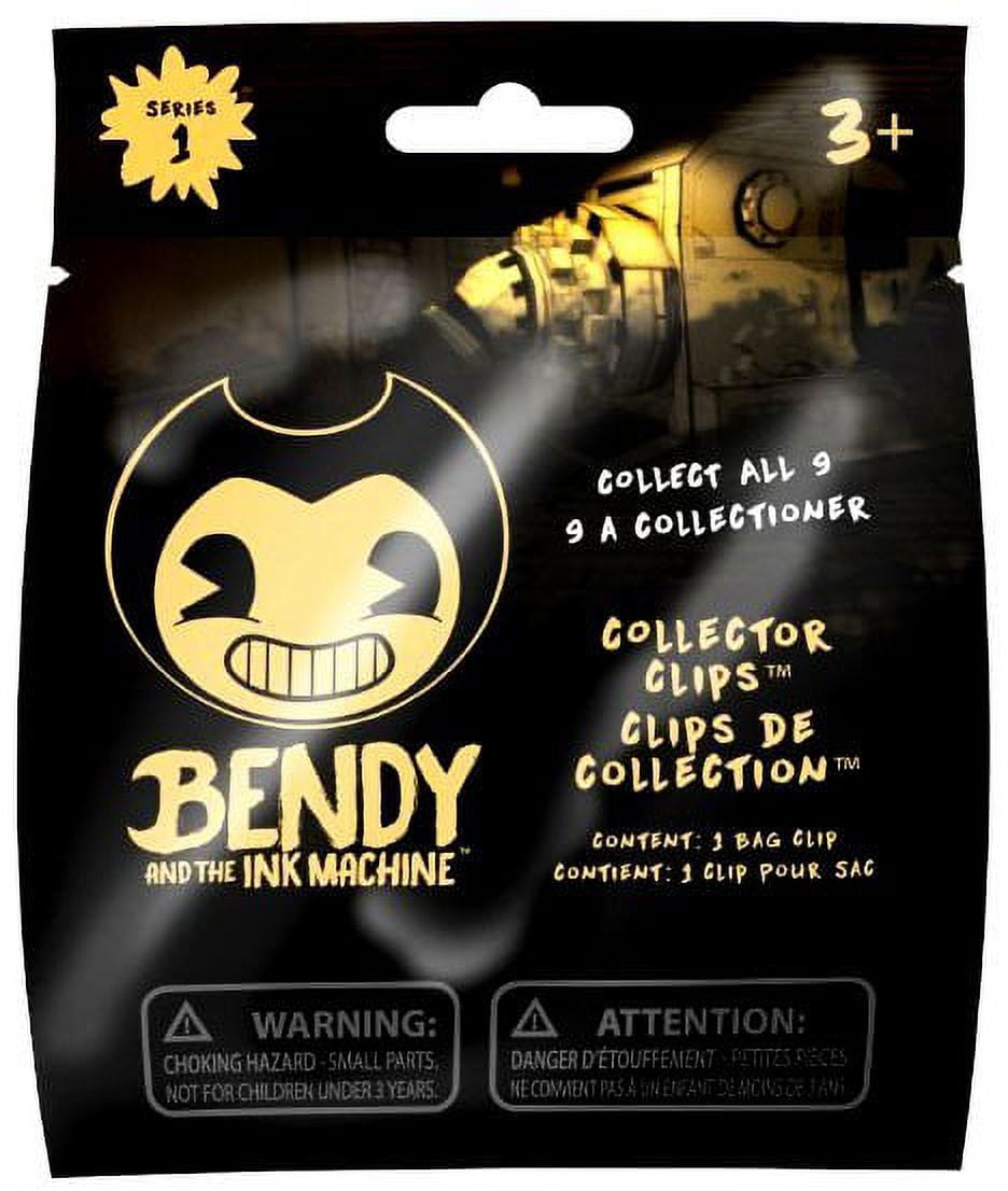 BENDY and the INK MACHINE SET OF 3 SERIES 2 COLLECTOR CLIPS _NEW