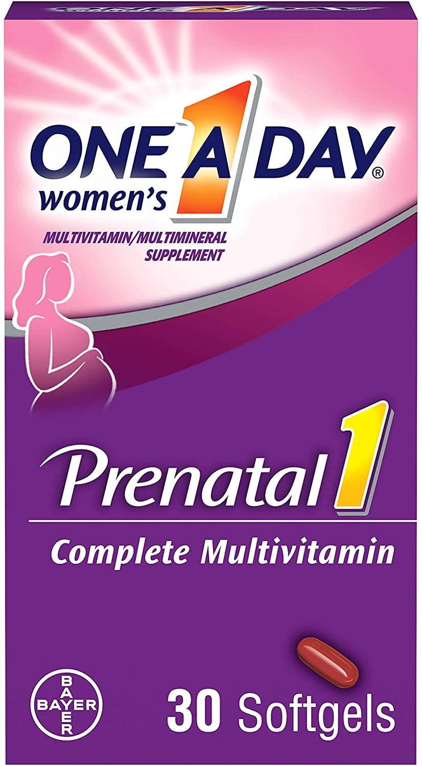 One A Day Women's Prenatal 1 Multivitamin Including Vitamin A, Vitamin